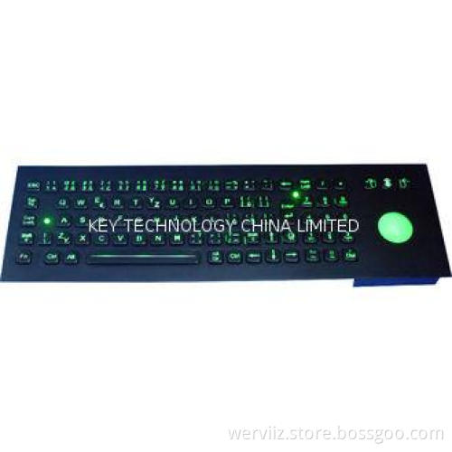 IP65 dynamic vandal proof stainless steel backlight PC keyb